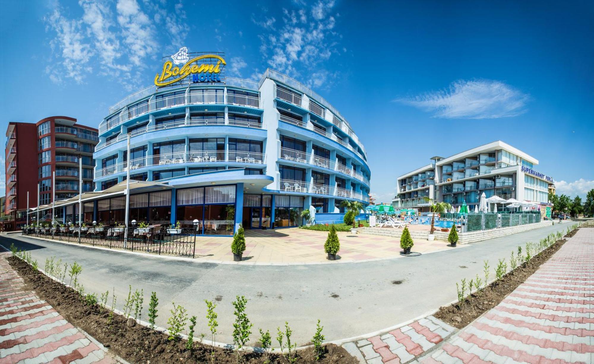 Hotel Bohemi And Free Parking Słoneczny Brzeg